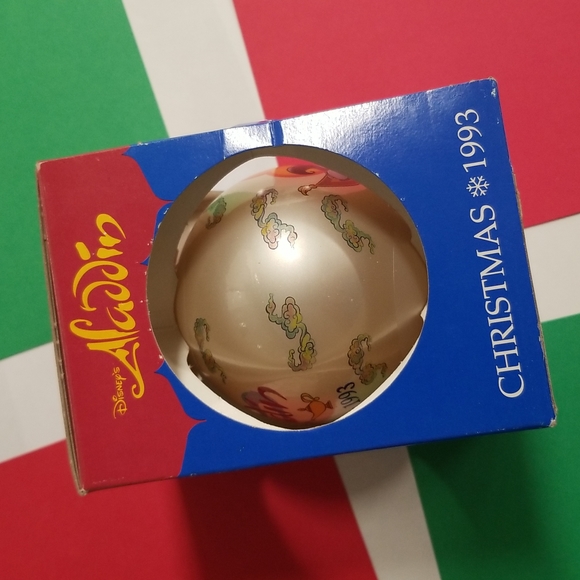 Aladdin Glass Christmas Ornament - Picture 2 of 6